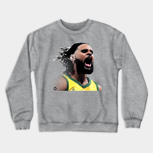 Patty - Aussie boomer's basketball legend Crewneck Sweatshirt by CaraMia Vintage